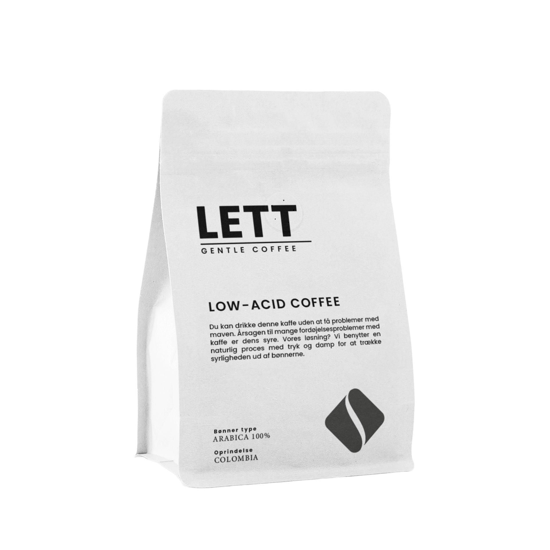 Lett Low acid coffee package